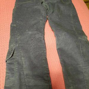 Athleta Grey 4p corduroy jeans
